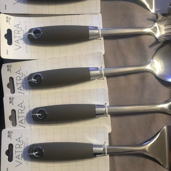 Set of 6 Cooking Utensils, Spatula, Spoon, Ladle, Slotted Spoon etc.. - Picture 5 of 5